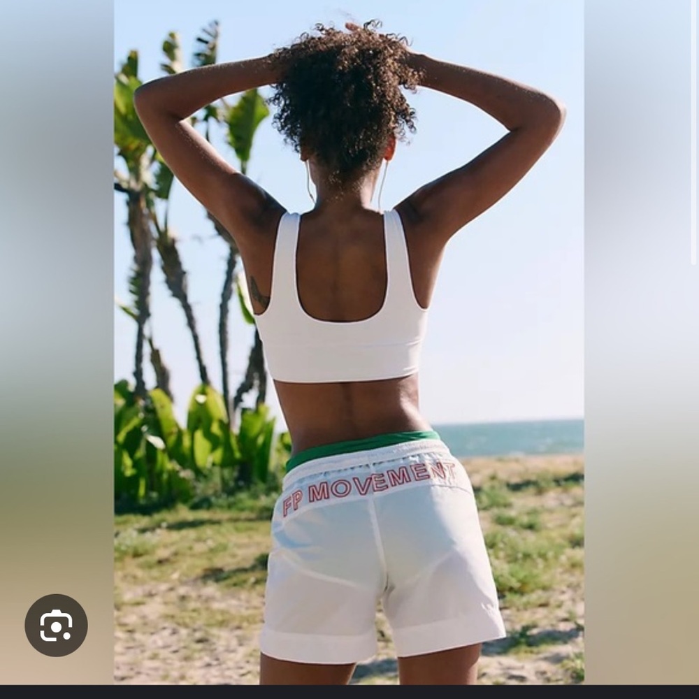 FP Movement Look Back At It Shorts in White